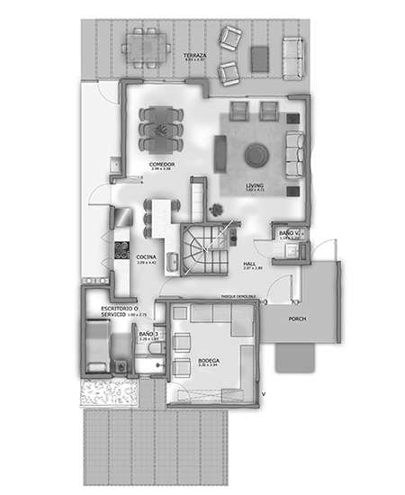 Planta Casa Apero 1