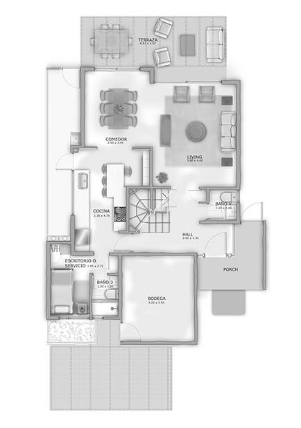 Planta Casa Apero 1