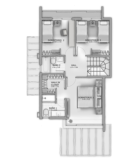Planta Casa Estribo 2