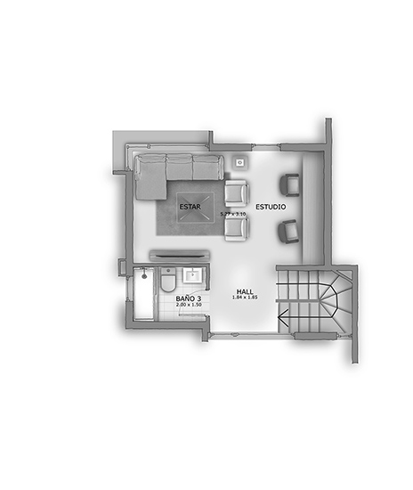 Planta Casa Estribo 3